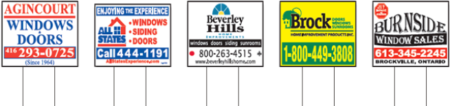 FULL COLOR CORRUGATED&nbsp;SIGNS